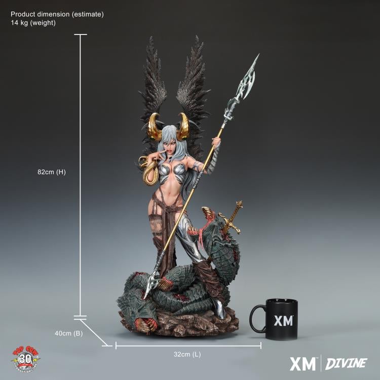 The Darkness Premium Collectibles Angelus 1/4 Scale Statue Gallery Image 14
