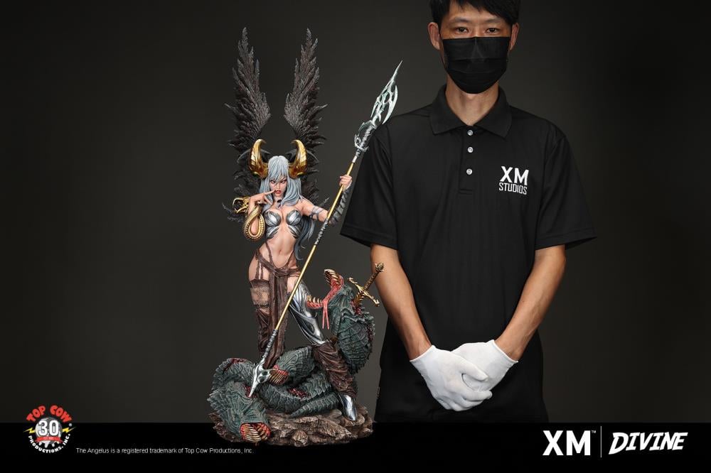 The Darkness Premium Collectibles Angelus 1/4 Scale Statue Gallery Image 15