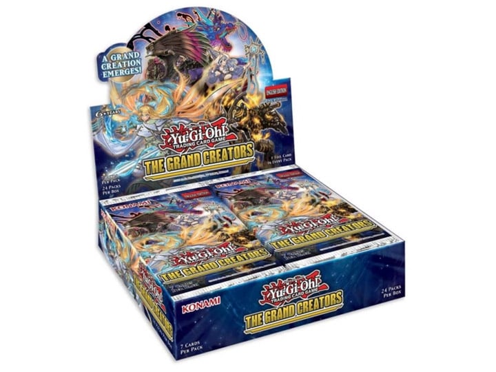 Yu-Gi-Oh! Trading Card Game The Grand Creators Box of 24 Booster Packs Gallery Image 1