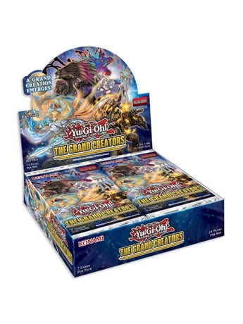 Yu-Gi-Oh! Trading Card Game The Grand Creators Box of 24 Booster Packs Gallery Image 2