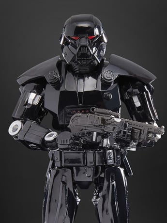 Star Wars: The Black Series 6" Deluxe Dark Trooper (The Mandalorian) Gallery Image 2