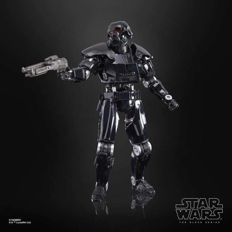 Star Wars: The Black Series 6" Deluxe Dark Trooper (The Mandalorian) Gallery Image 4