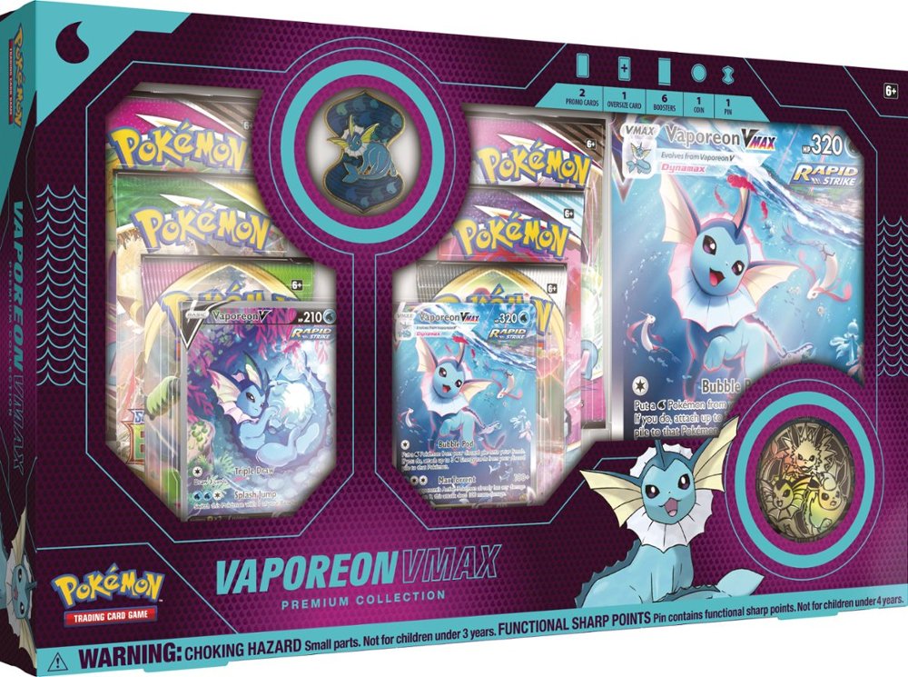Pokemon Trading Card Game: Eevee Evolution VMAX Premium Collection
