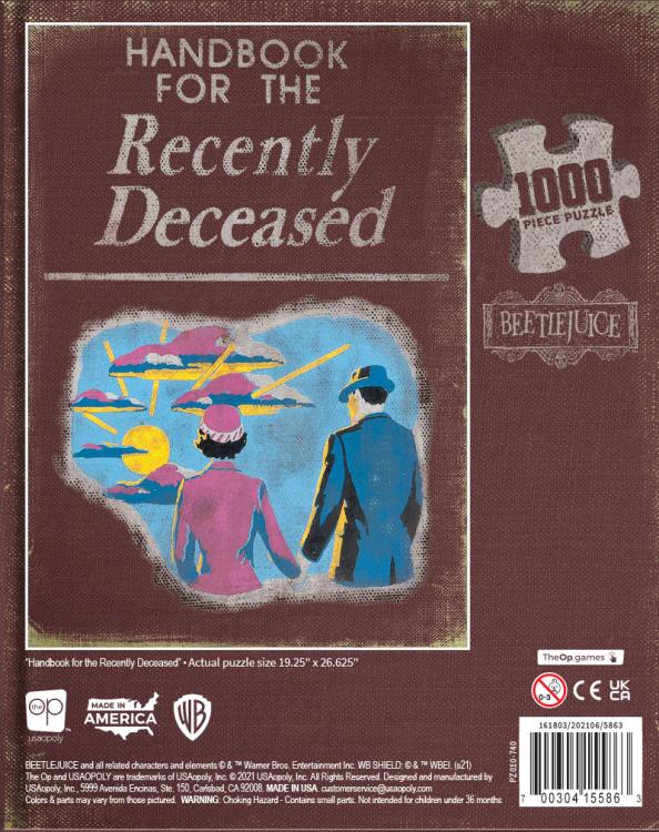 Beetlejuice Handbook for the Recently Deceased 1000-Piece Puzzle Gallery Image 5
