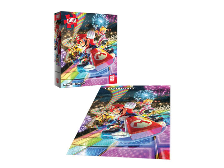 Mario Kart Rainbow Road 1000-Piece Puzzle Gallery Image 1
