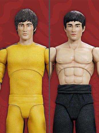 Bruce Lee ULTIMATES! Wave 1 Set of 2 Action Figures Gallery Image 2