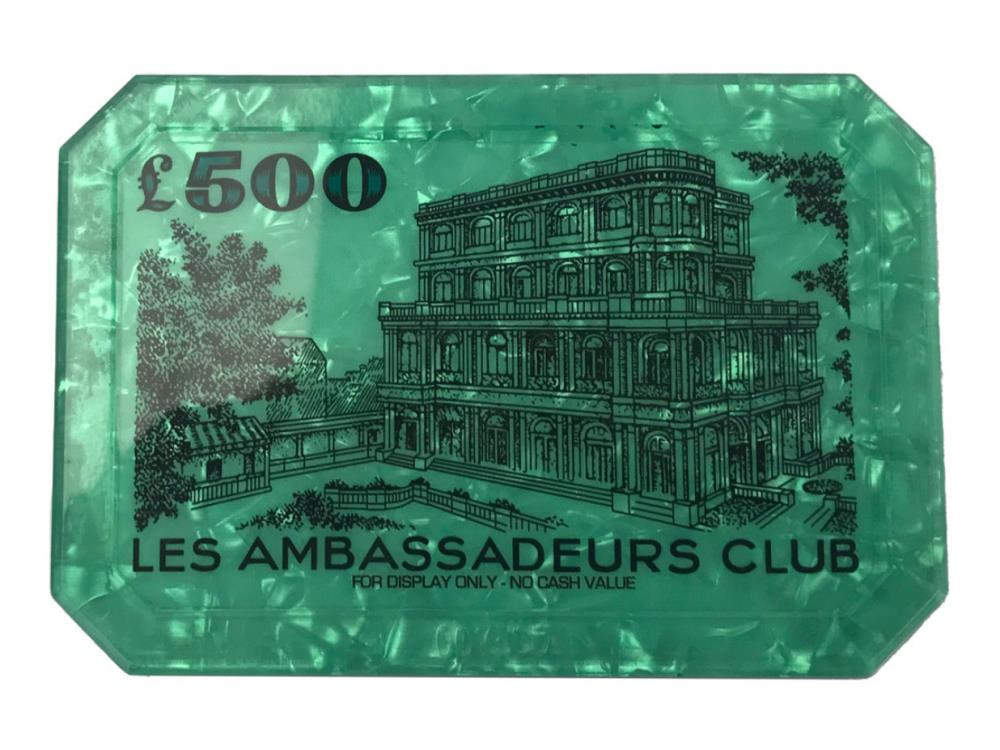 Dr. No Casino Plaques Limited Edition Prop Replica Gallery Image 4