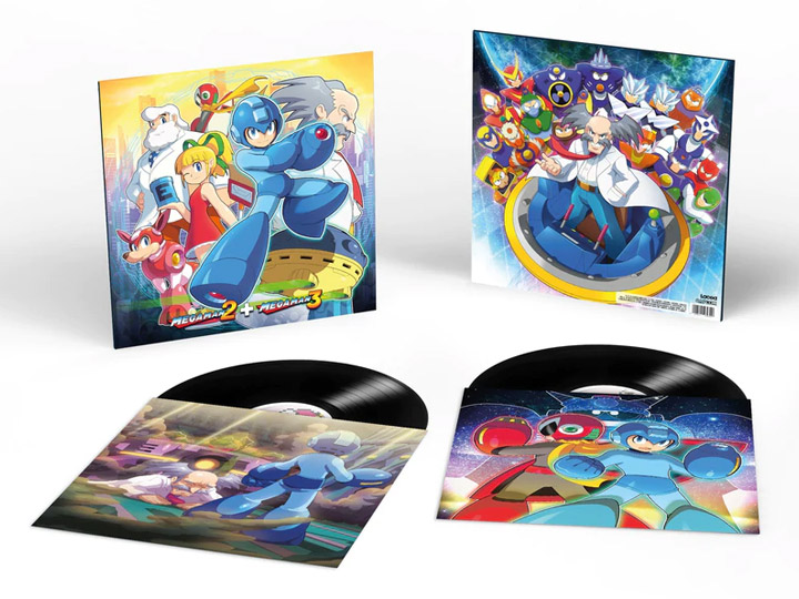 Mega Man 2 & 3 Vinyl 2XLP Gallery Image 1