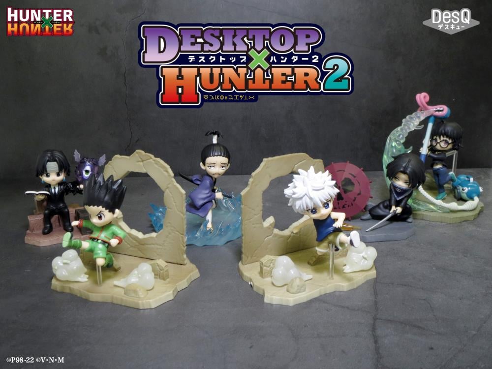 HUNTER×HUNTER DesQ DESKTOP HUNTER セット Hunter x Hunter DesQ - Desktop Hunters 6 Box of 6 Figures
