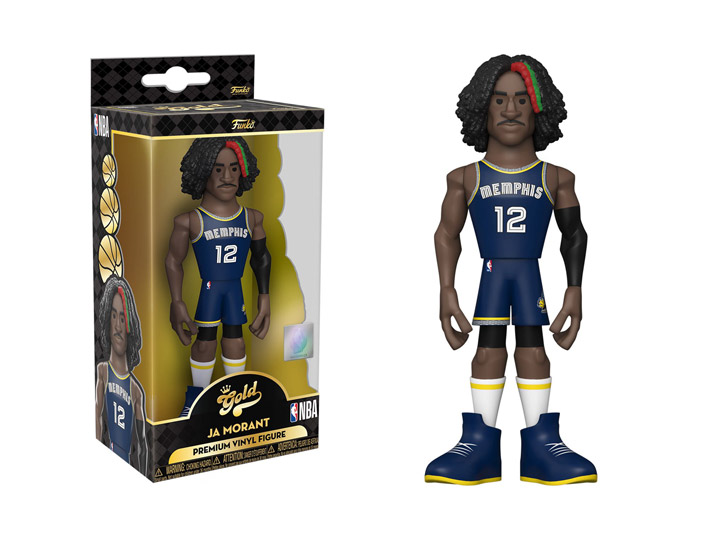 NBA Vinyl Gold: Grizzlies - Ja Morant  5-Inch Premium Vinyl Figure Gallery Image 1