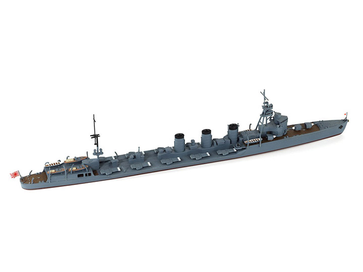 Japanese IJN Heavy Torpedo Cruiser Kitakami 1/700 Scale Model Kit Gallery Image 1