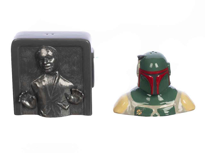 Star Wars The Empire Strikes Back Sculpted Ceramic Salt & Pepper Set Gallery Image 1