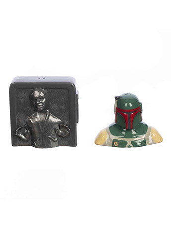 Star Wars The Empire Strikes Back Sculpted Ceramic Salt & Pepper Set Gallery Image 2