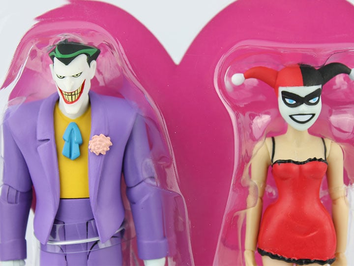 Batman The Animated Series Mad Love The Joker & Harley Quinn Two Pack With Book Gallery Image 1