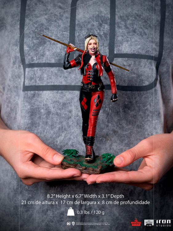 The Suicide Squad Battle Diorama Series Harley Quinn 1/10 Art Scale Limited Edition Statue Gallery Image 8