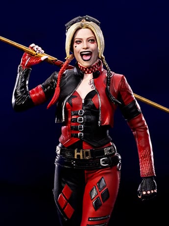 The Suicide Squad Battle Diorama Series Harley Quinn 1/10 Art Scale Limited Edition Statue Gallery Image 2