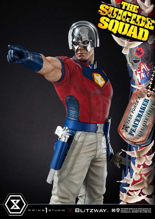 The Suicide Squad Museum Masterline Peacemaker 1/3 Scale Statue (With Bonus) Gallery Image 10