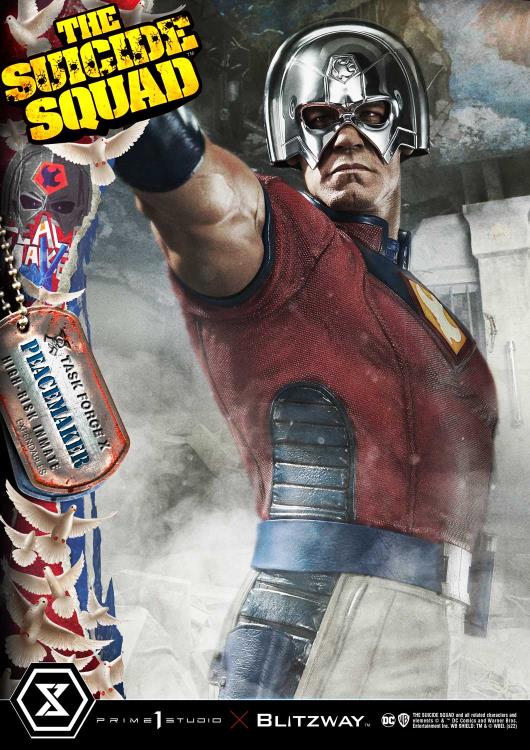 The Suicide Squad Museum Masterline Peacemaker 1/3 Scale Statue (With Bonus) Gallery Image 22