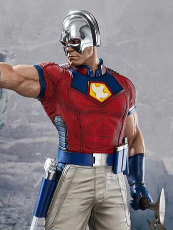 The Suicide Squad Museum Masterline Peacemaker 1/3 Scale Statue (With Bonus) Gallery Image 2
