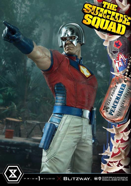 The Suicide Squad Museum Masterline Peacemaker 1/3 Scale Statue (With Bonus) Gallery Image 21