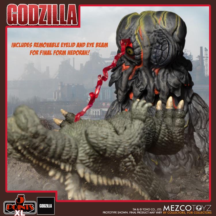 Godzilla vs Hedorah 5 Points XL Godzilla & Hedorah (Final & Flying Forms) Figure Boxed Set Gallery Image 13