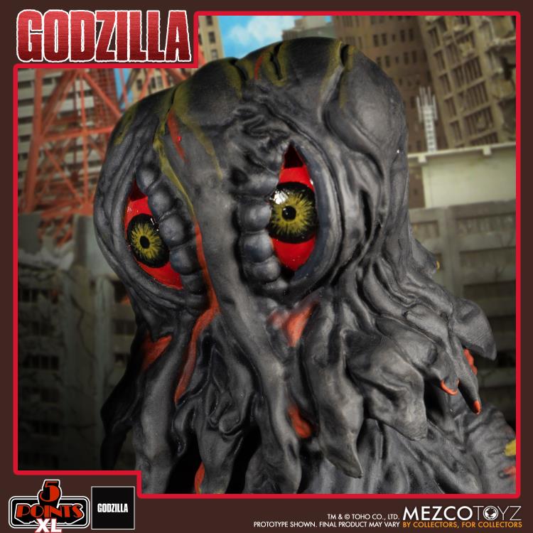 Godzilla vs Hedorah 5 Points XL Godzilla & Hedorah (Final & Flying Forms) Figure Boxed Set Gallery Image 7