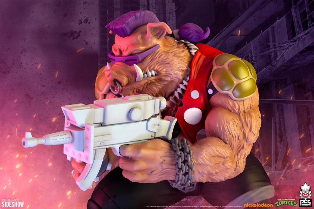 Teenage Mutant Ninja Turtles Bebop 1/4 Scale Collector Edition Statue Gallery Image 19