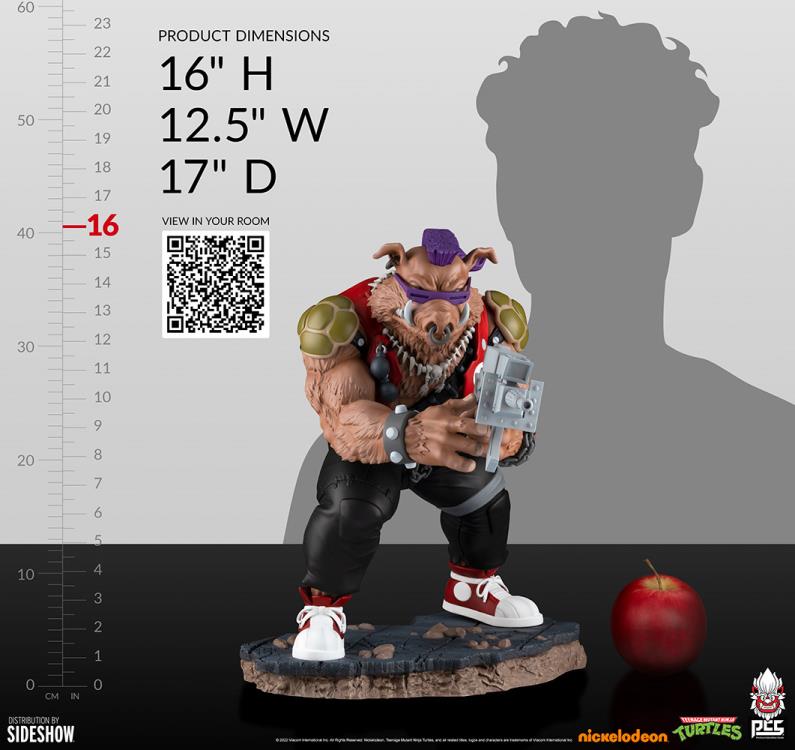 Teenage Mutant Ninja Turtles Bebop 1/4 Scale Collector Edition Statue Gallery Image 23