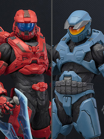 Halo ArtFX+ Mjolnir Mark V & Mark VI DX Statue Two-Pack Gallery Image 2