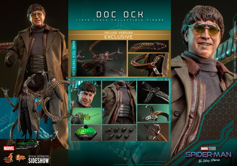 Spider-Man: No Way Home MMS633 Doc Ock Deluxe 1/6th Scale Collectible Figure Gallery Image 17