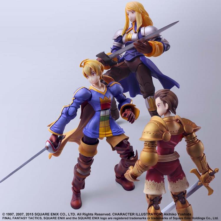BRING ARTS FINAL FANTASY TACTICS 3体セット Final Fantasy Tactics gets a trio of Bring Arts figures – Nintendo