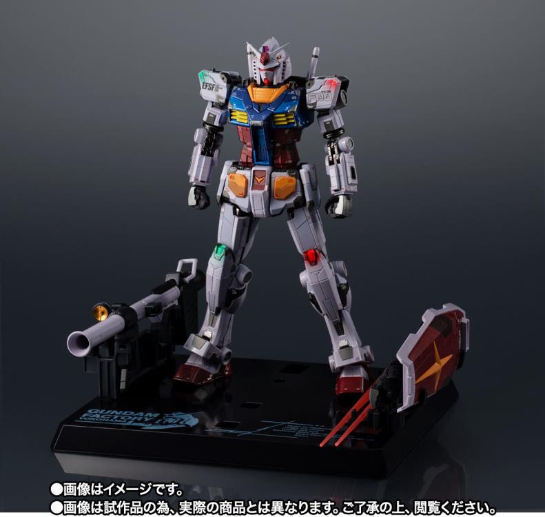 Gundam Chogokin X Gundam Factory Yokohama RX-78F00 Gundam (Night