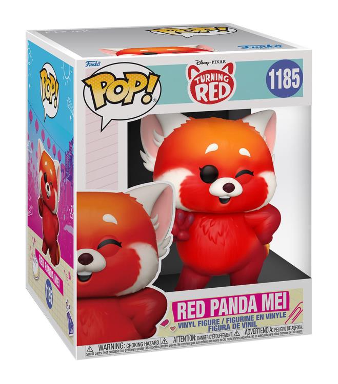 Pop! Disney: Turning Red - Super Sized 6" Red Panda Mei Gallery Image 4