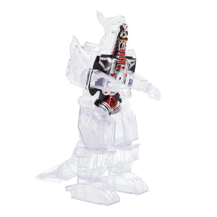 Mighty Morphin Power Rangers Super Cyborg Dragonzord (Clear Ver.) Figure Gallery Image 8