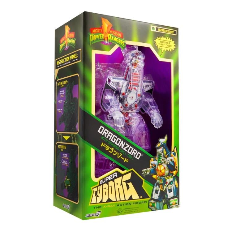 Mighty Morphin Power Rangers Super Cyborg Dragonzord (Clear Ver.) Figure Gallery Image 11
