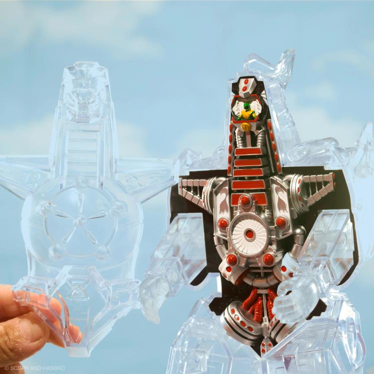 Mighty Morphin Power Rangers Super Cyborg Dragonzord (Clear Ver.) Figure Gallery Image 7