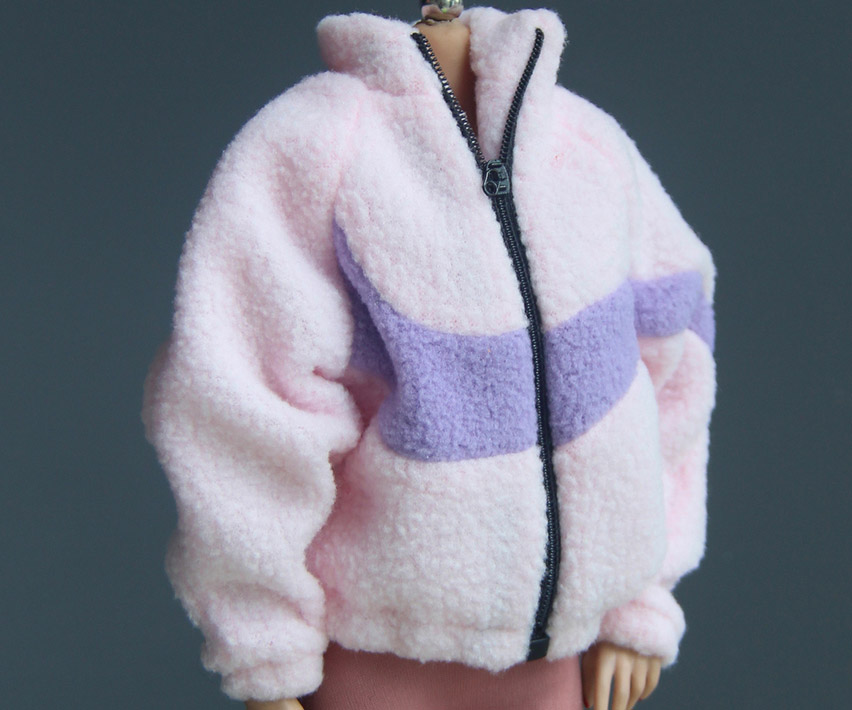 Female Sports Coat (Pink) 1/6 Scale Accessory Gallery Image 3