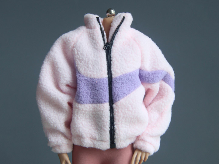 Female Sports Coat (Pink) 1/6 Scale Accessory Gallery Image 1