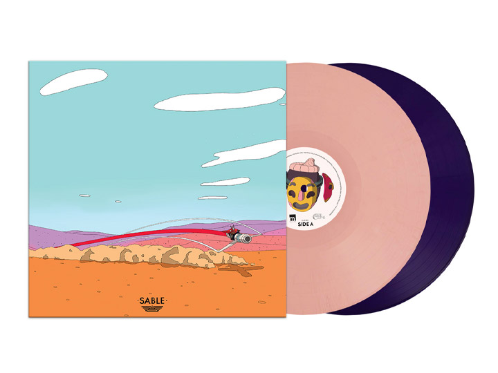 Sable Original Soundtrack by Japanese Breakfast Vinyl 2XLP (Pink & Purple) Gallery Image 1