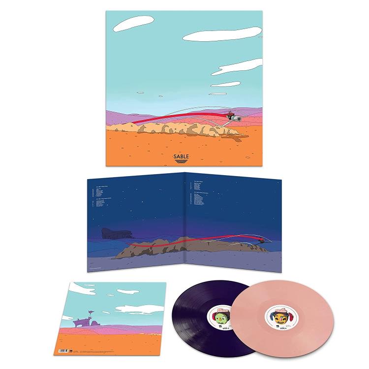 Sable Original Soundtrack by Japanese Breakfast Vinyl 2XLP (Pink & Purple) Gallery Image 3