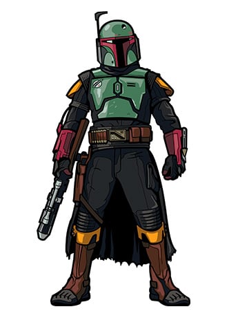 The Book of Boba Fett FiGPiN #859 Boba Fett Gallery Image 2