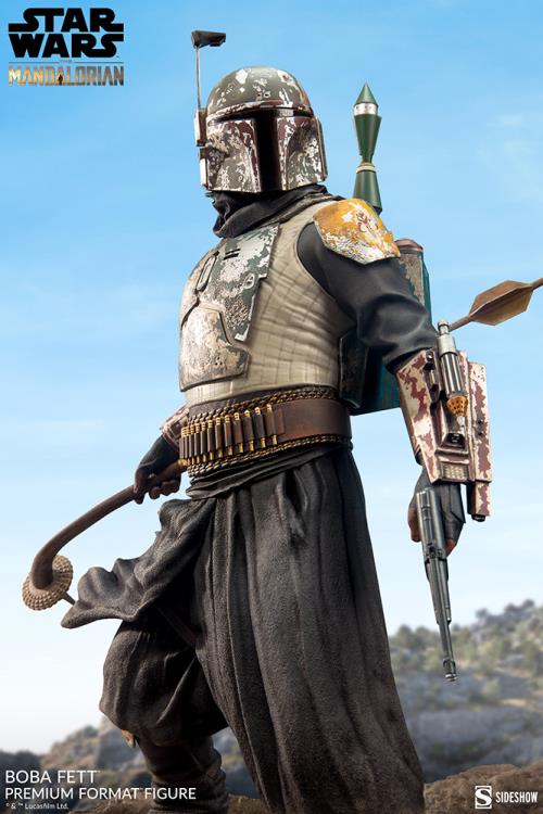 The Mandalorian Premium Format Boba Fett Limited Edition Statue Gallery Image 5