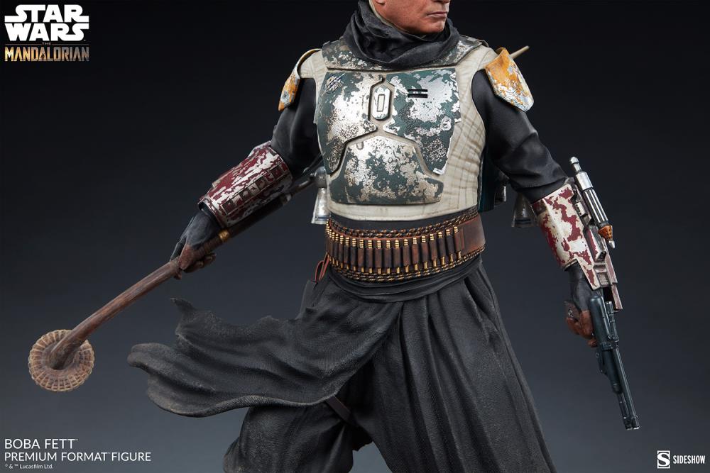 The Mandalorian Premium Format Boba Fett Limited Edition Statue Gallery Image 13