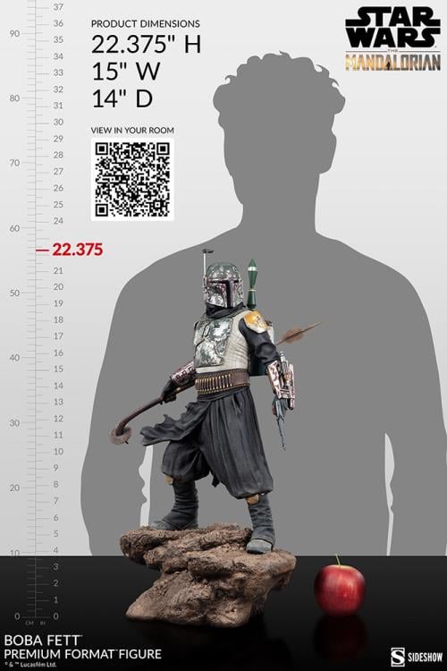 The Mandalorian Premium Format Boba Fett Limited Edition Statue Gallery Image 17