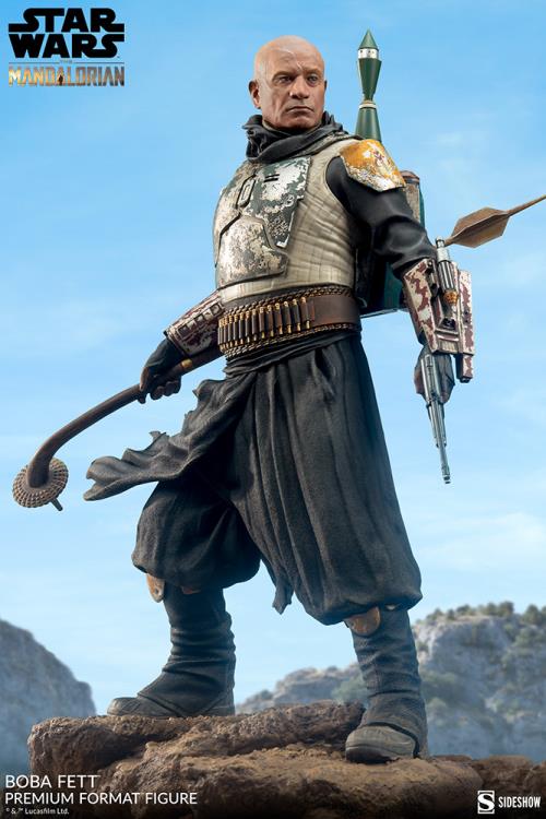 The Mandalorian Premium Format Boba Fett Limited Edition Statue Gallery Image 4