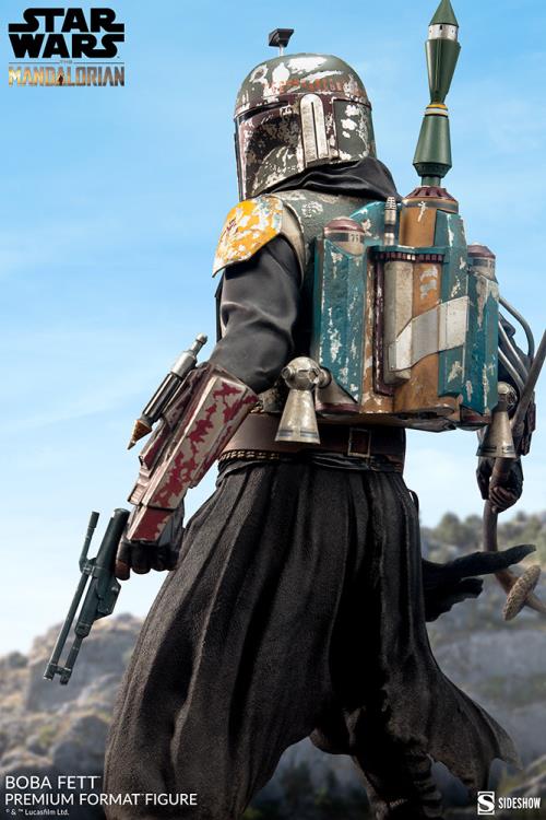 The Mandalorian Premium Format Boba Fett Limited Edition Statue Gallery Image 6
