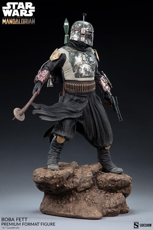 The Mandalorian Premium Format Boba Fett Limited Edition Statue Gallery Image 7