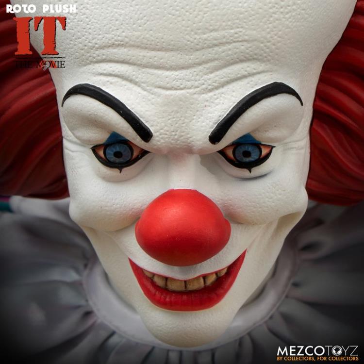 IT (1990) Mezco Designer Series Pennywise Roto Plush Doll Gallery Image 9