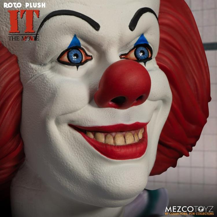 IT (1990) Mezco Designer Series Pennywise Roto Plush Doll Gallery Image 8