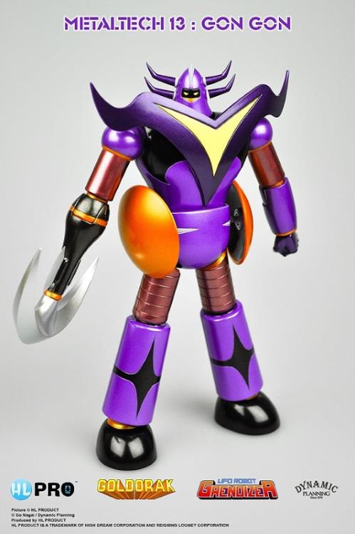 UFO Robot Grendizer Metaltech MT13 Gon Gon (Metallic Ver.) Gallery Image 3